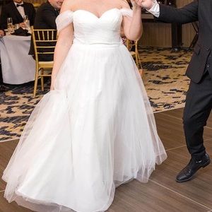 David’s Bridal wedding dress